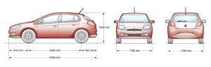 
Image Dessins - Fiat Bravo (2007)
 